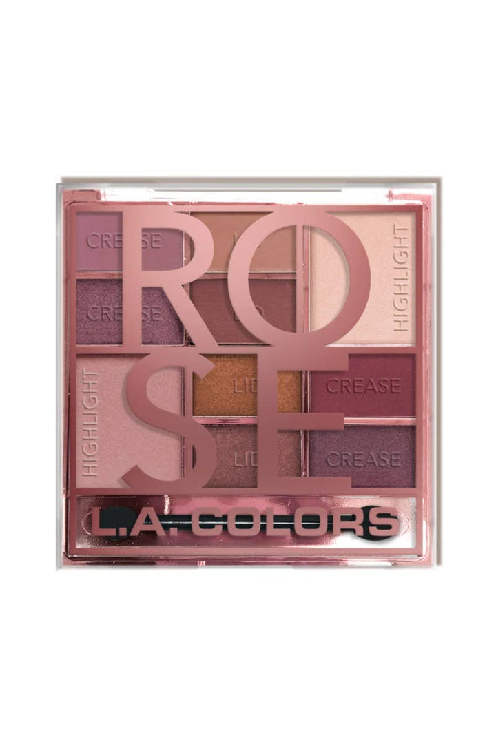 LA Colors CES136x Color Block Eyeshadow Rose