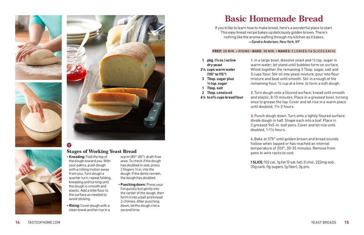 Taste of Home Breads by