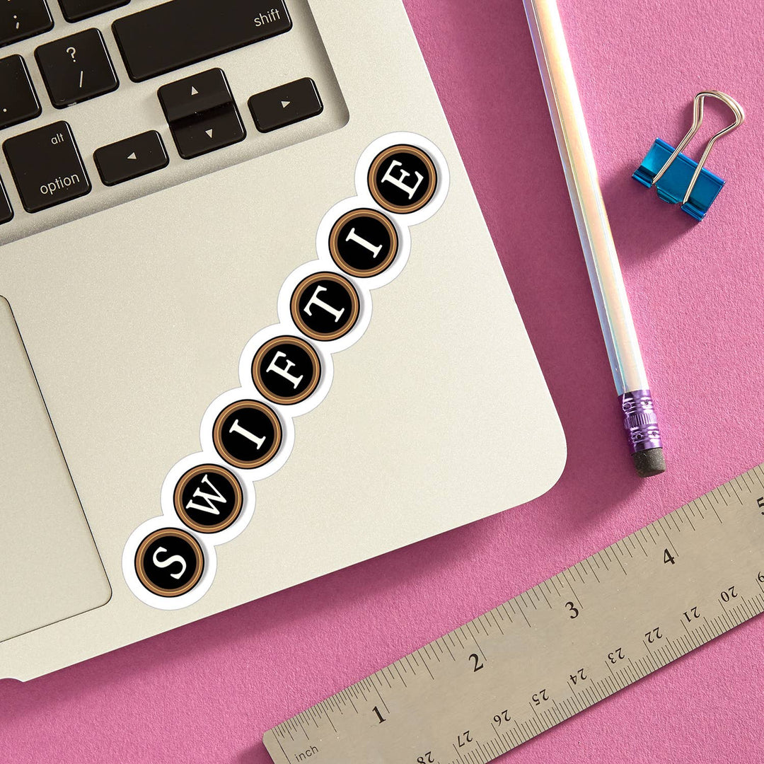 Swiftie Typewriter Sticker