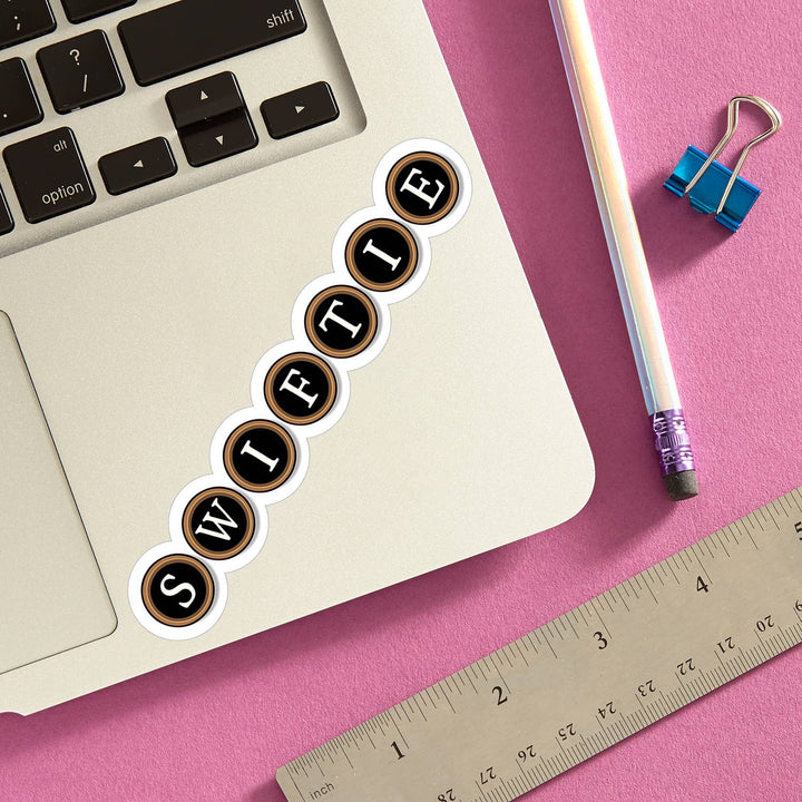 Swiftie Typewriter Sticker
