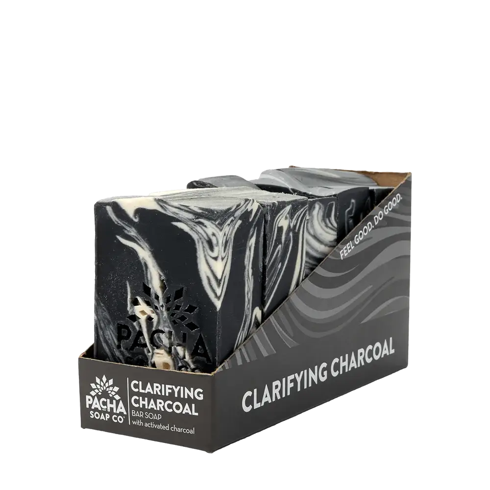 Pacha Clarifying Charcoal Bar Soap