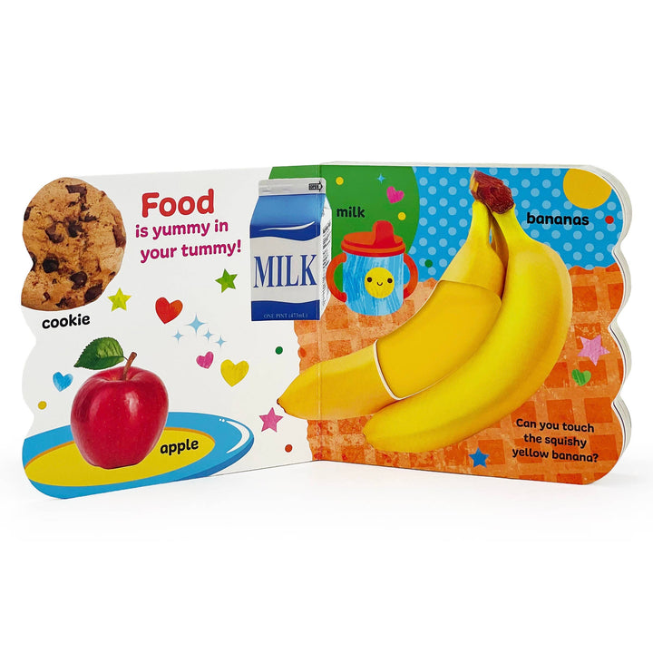 Touch and Feel First Words Interactive Board Book