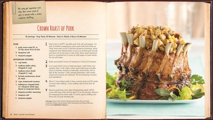Betty Crocker Lost Recipes: Betty Crocker