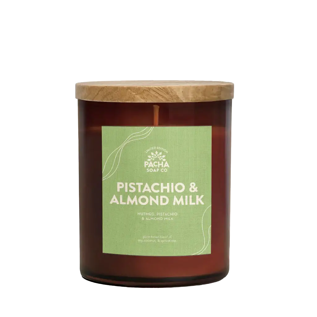Pistachio & Almond Milk Candle