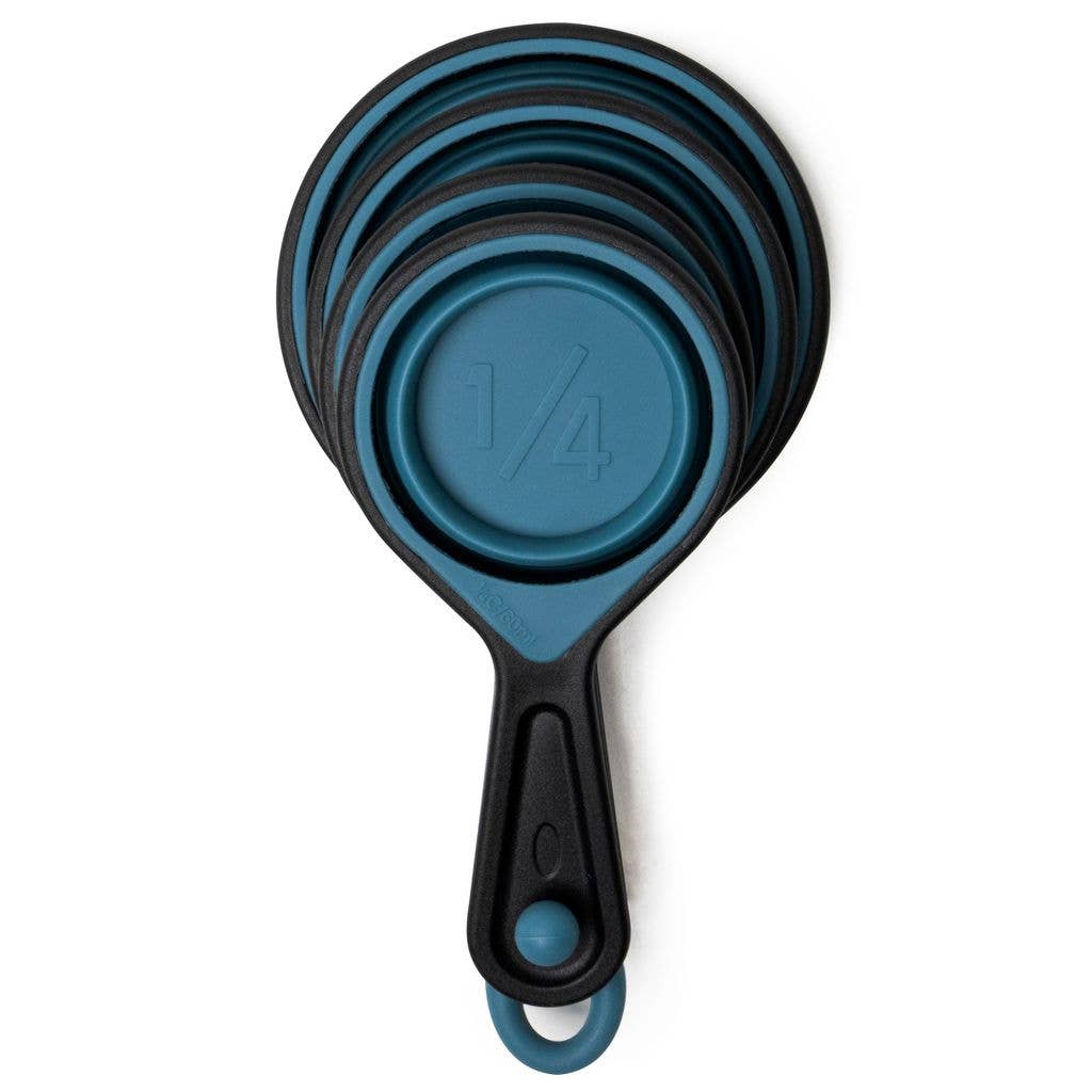 Krumbs Kitchen Silicone Collapsible Measuring Cups 4pcs Set