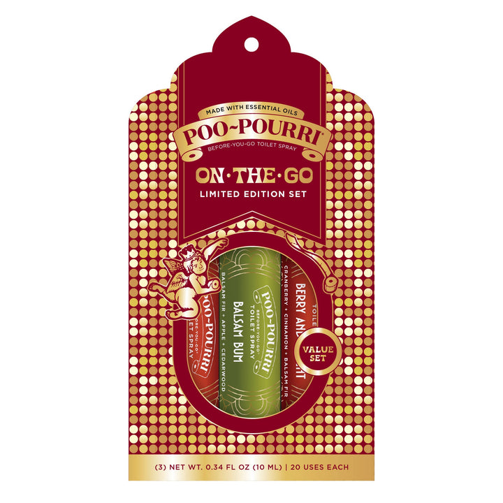 Holiday Poo~Pourri On The Go Spritzmas Set