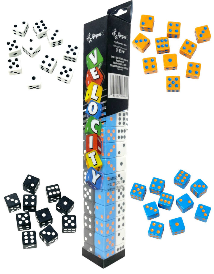Velocity™ Colorful Dice Game