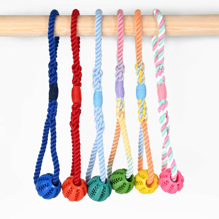 Chewia - Colorful Rope Ball Tug Toy
