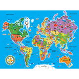 Explorer - World Map 60 Piece Puzzle