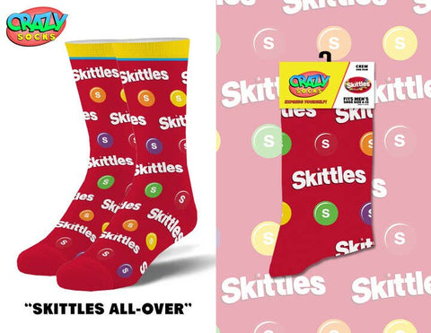 Skittles All Over - Mens Crew Folded