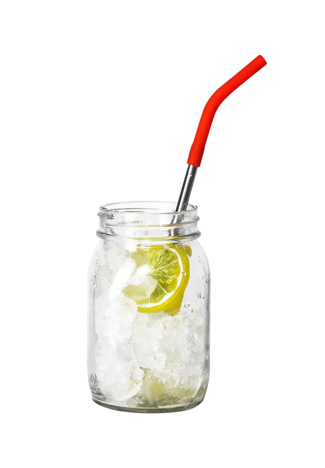 Krumbs Kitchen 4 Pack Stainless Steel Straws + Brush Cleaner