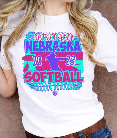 District Softball Tournament T-shirt