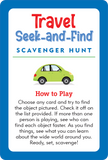 Travel Seek-and-Find Scavenger Hunt Cards