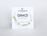 Gold Morse Code Bracelet | GRACE