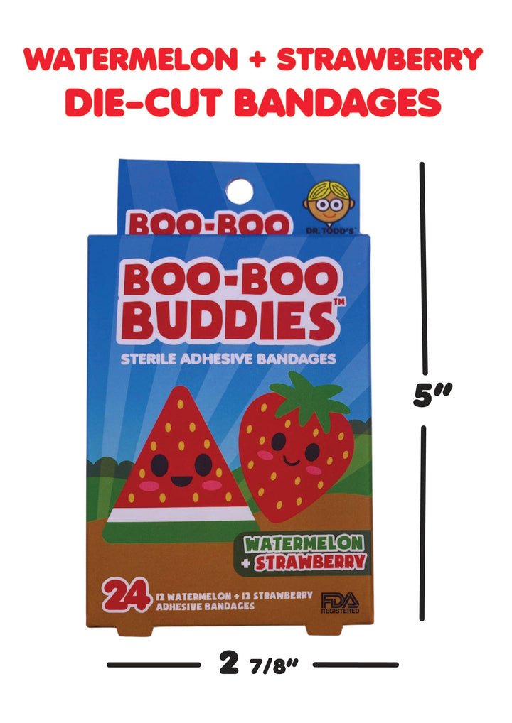 Watermelon and Strawberry Bandages