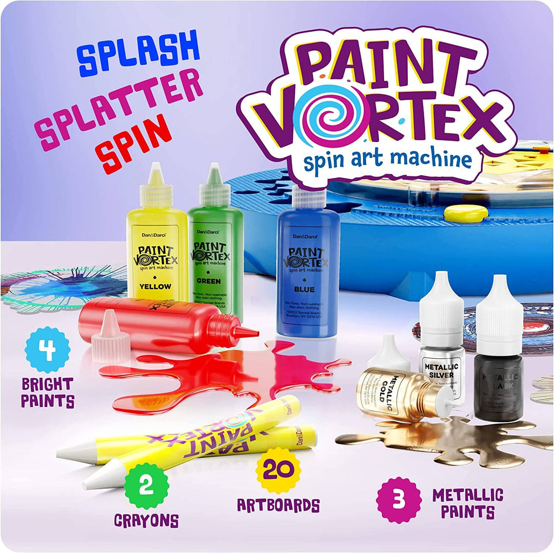 Spin Art Machine Kit - Paint Spiral Station Center