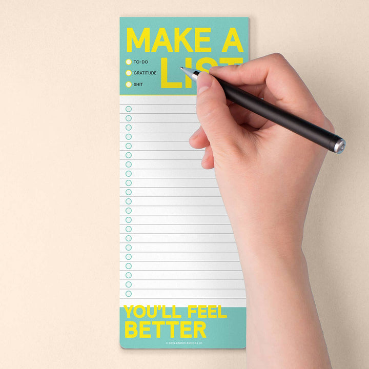 Make a List Make-a-List Pad