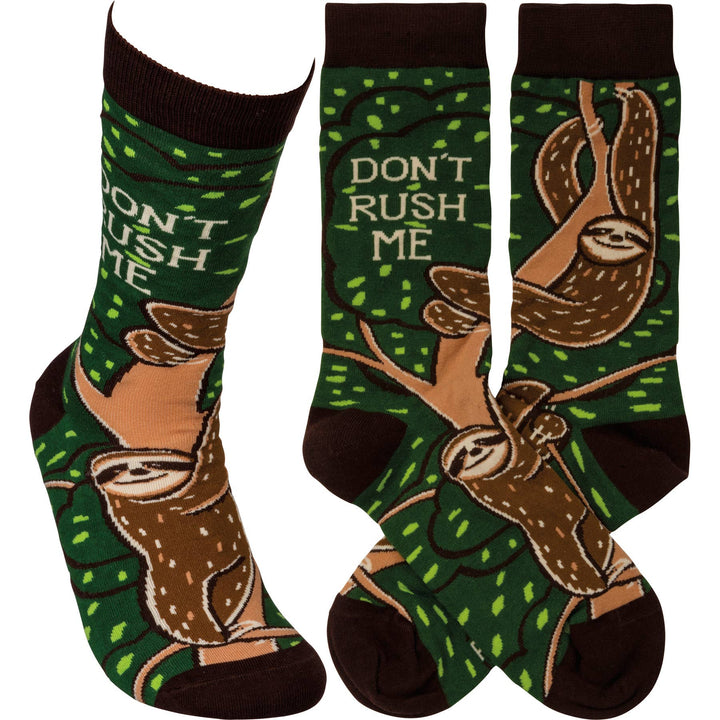 Don't Rush Me Socks