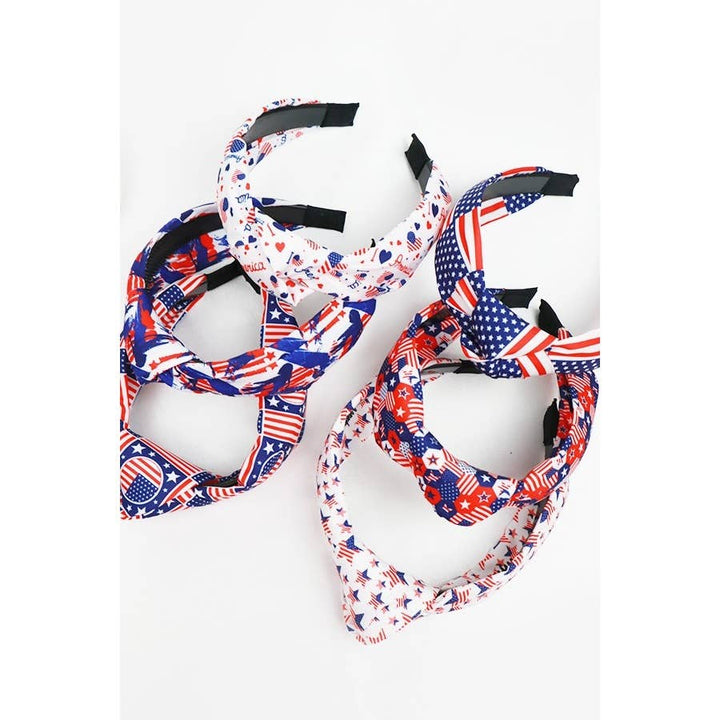 American Flag Headbands