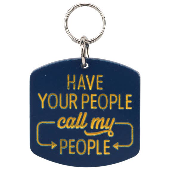 Call My People Dog Collar Charm