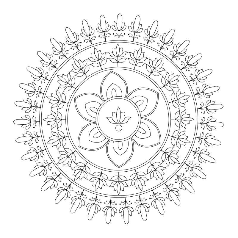 Pretty Simple Coloring: Mandalas by Adams Media