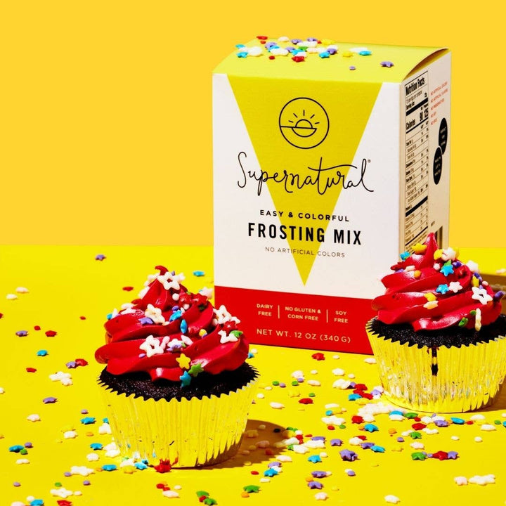 Dye-Free Frosting Mix: Fruit Punch Red