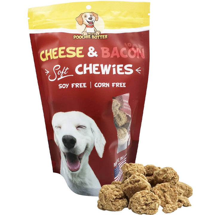 8oz Bacon & Cheese Soft Chewy Dog Treats