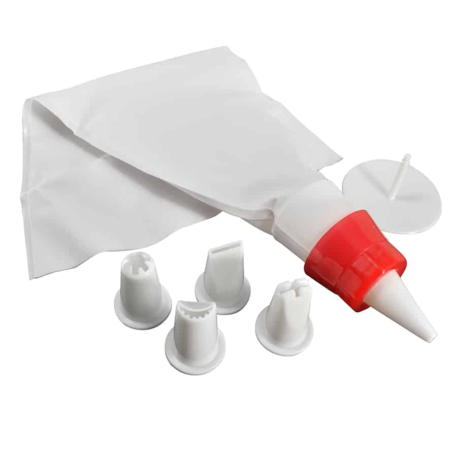 Icing Decorating Set 8 PC Set - Includes Flower Nail