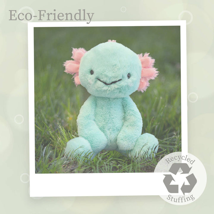 World's Softest Lushee 16 inch - Aqua Axolotl Plush Toy