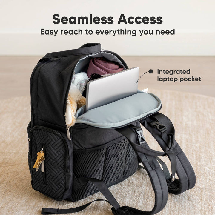 Bree Diaper Bag Backpack with Changing Pad