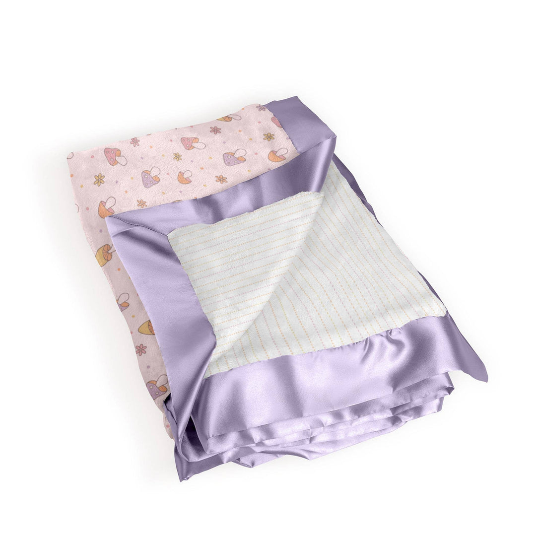 Reversible Baby Blanket Mushy Love