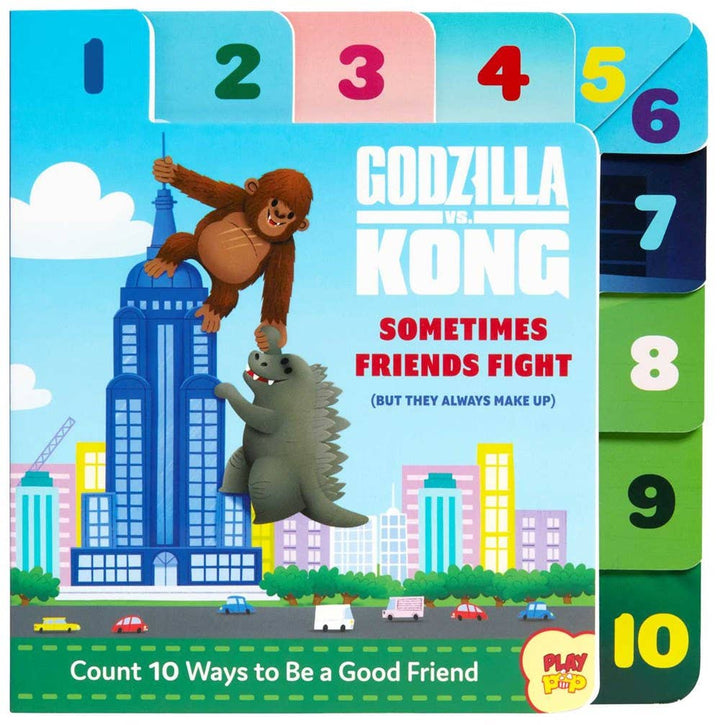 Godzilla vs Kong: Sometimes Friends Fight (Board Book)