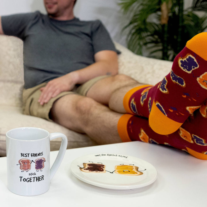 Stick Together - 18 oz Mug and Sock Set