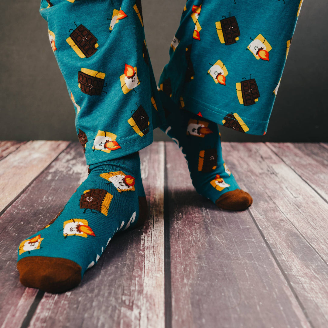 S'mores - Cotton Blend Ankle Socks