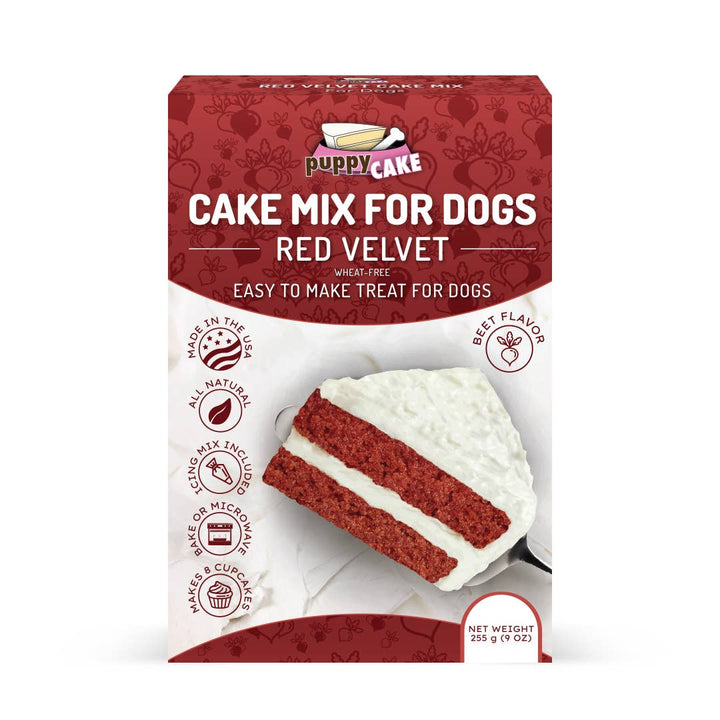 Puppy Cake Mixes with Icing
