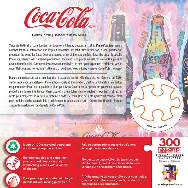 Coca-Cola - Bottles 300 Piece EZ Grip Puzzle