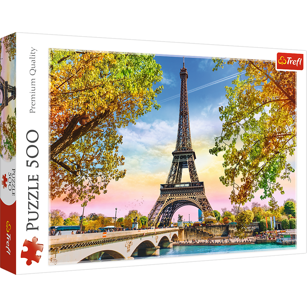 500 Piece Jigsaw Puzzles, Romantic Paris, France