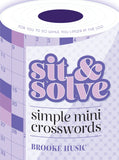 Sit & Solve® Series Simple Mini Crosswords