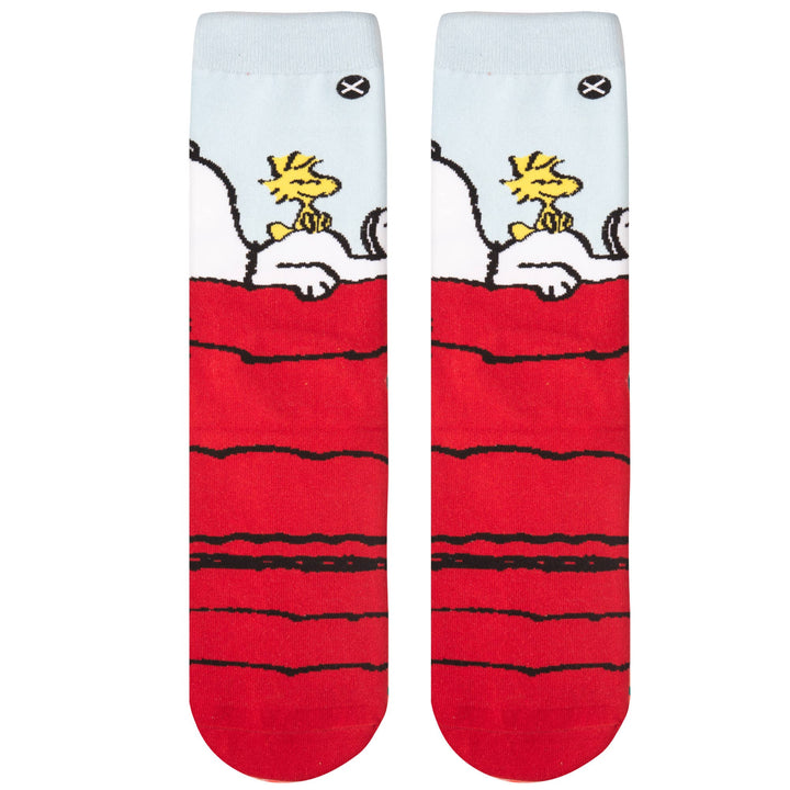 Snoopy & Woodstock - Mens Crew Straight