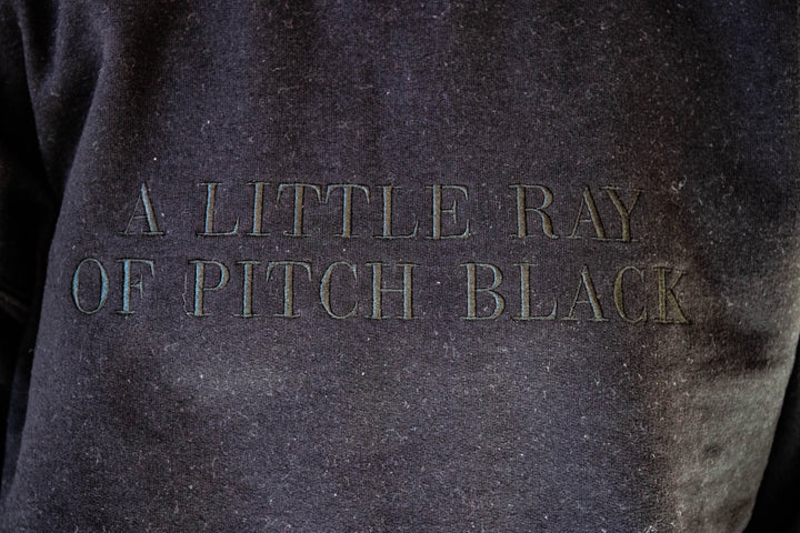 Little Ray of Pitch Black Crewneck
