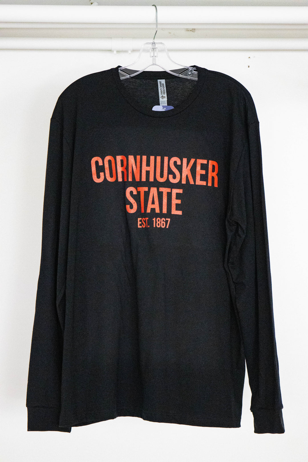 The Cornhusker state long sleeve black