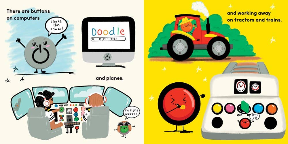 Buttons - Kids' Interactive Board Book