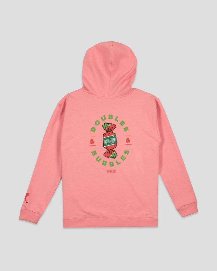 Bubbles and Doubles Hoodie (Walk-Off Watermelon) - Youth