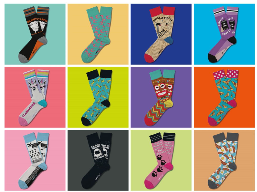 Two Left Feet 5th Edition Socks Open Stock
