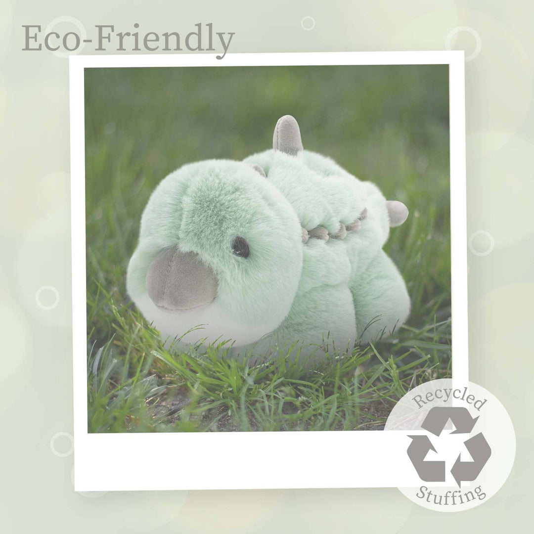 World's Softest Plush Huggee 11 inch - Mint Ankylosaurus
