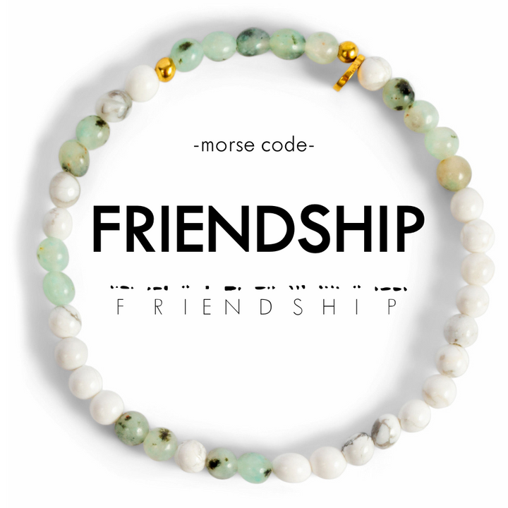 Morse Code Bracelet | FRIENDSHIP
