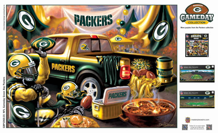 Green Bay Packers - Gameday 1000 Piece Puzzle