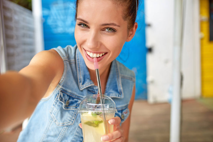 Krumbs Kitchen Expandable Steel Straw