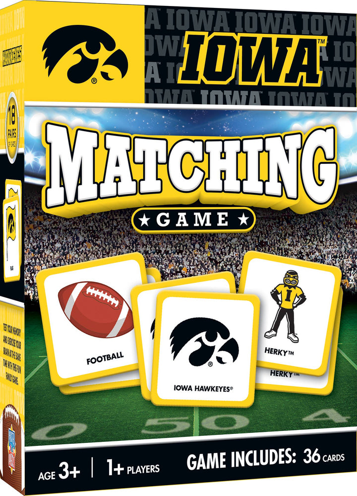 Iowa Hawkeyes Matching Game