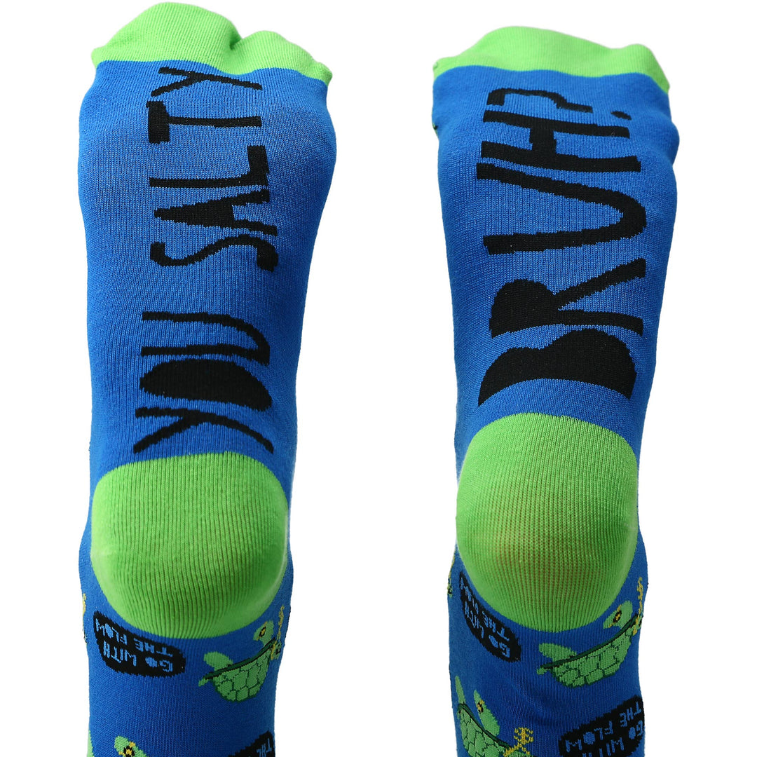 Salty Bruh - S/M Unisex Cotton Blend Sock